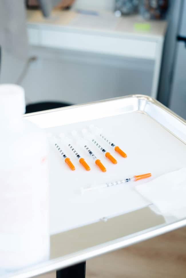 Anti-wrinkle injections at LPSA