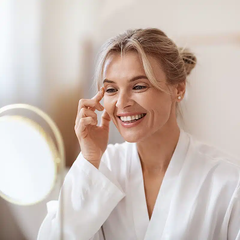 Hydrafacial before and after