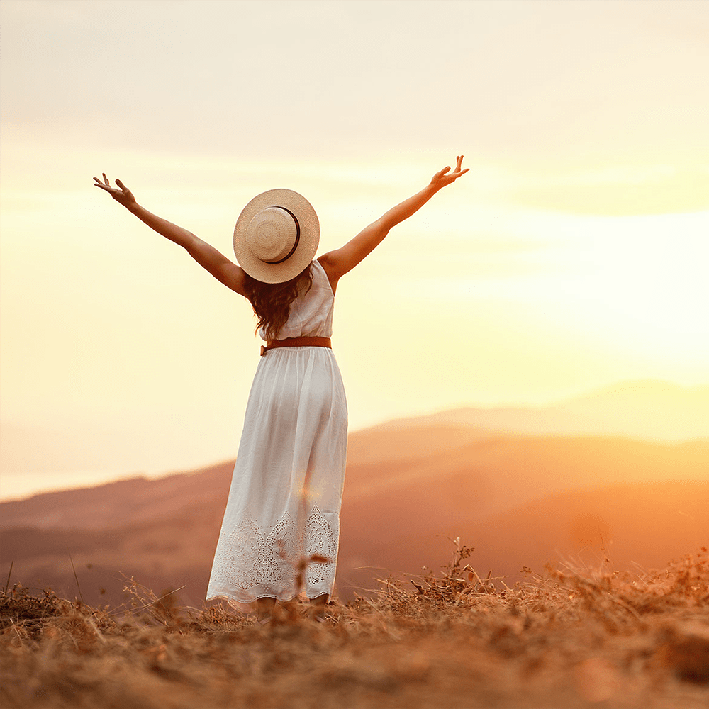 arm lift celebration after weight loss